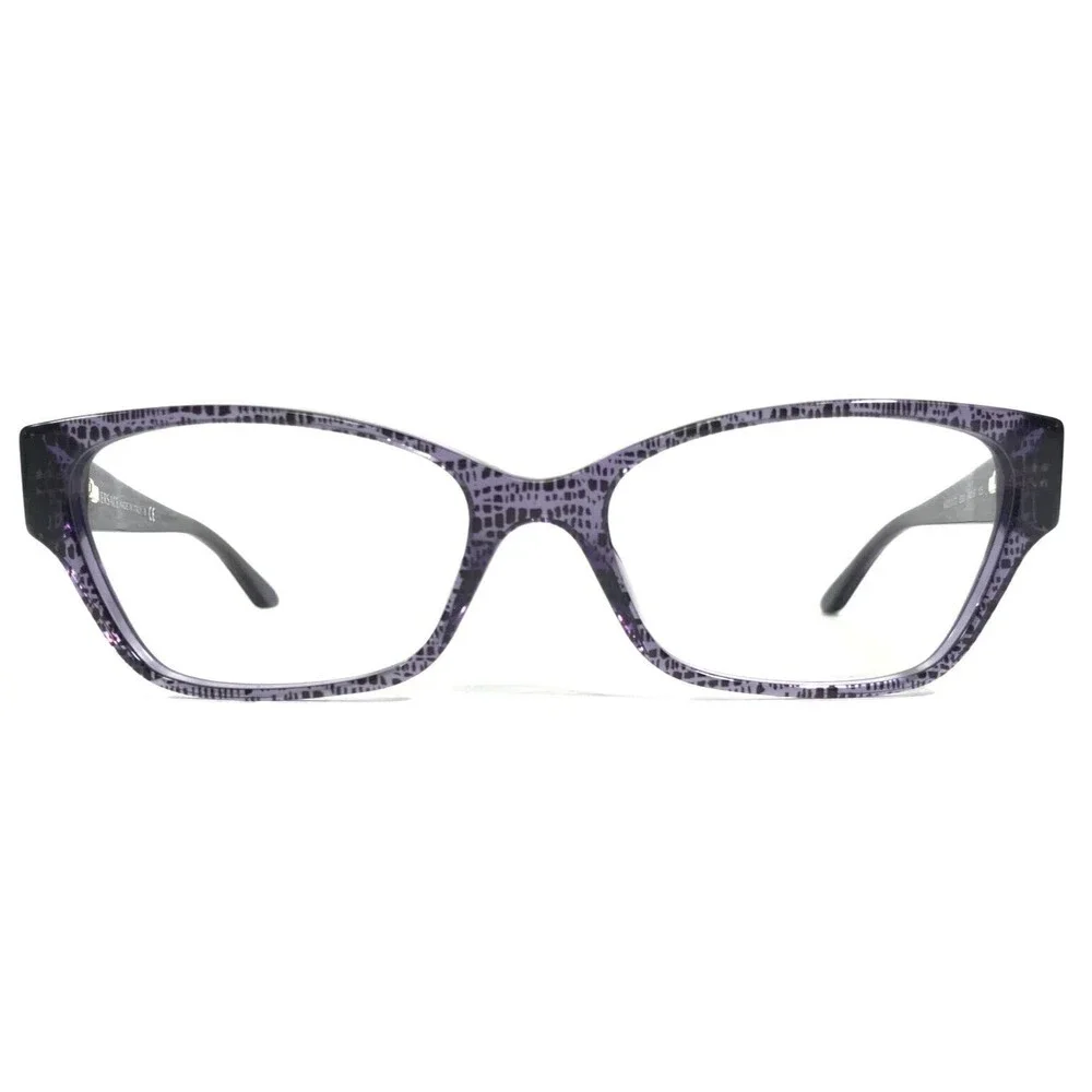 Versace Eyeglasses Frames MOD.3172 5000 Clear Speckled Purple Medusa 54-16-135